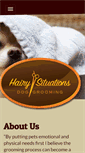 Mobile Screenshot of hairysituationsgrooming.com